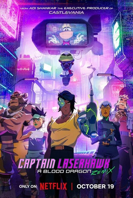 Капітан Лазерний Яструб. Blood Dragon: Ремікс
